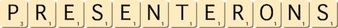 presenterons presenterons