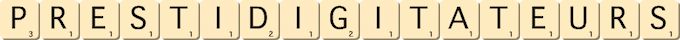 prestidigitateurs