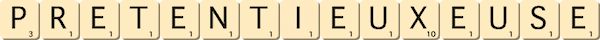 pretentieux--euse