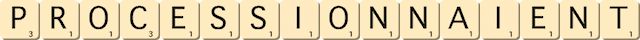 processionnaient
