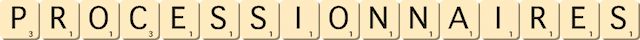 processionnaires processionnaires