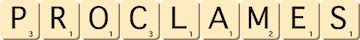 proclames proclames