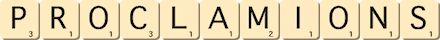 proclamions proclamions