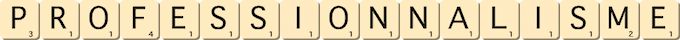 professionnalisme professionnalisme