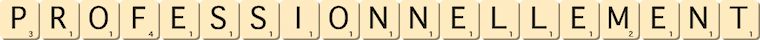 professionnellement professionnellement