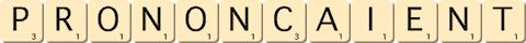 prononcaient prononcaient