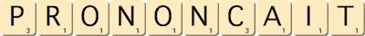 prononcait