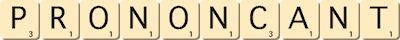 prononcant prononcant