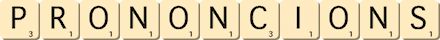 prononcions