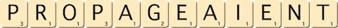 propageaient propageaient