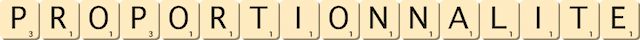 proportionnalite