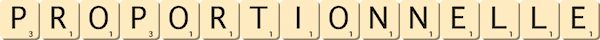 proportionnelle