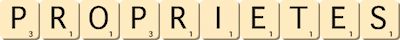proprietes proprietes