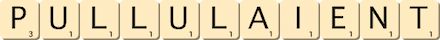 pullulaient pullulaient