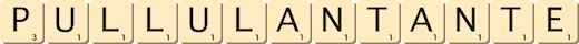 pullulant--ante