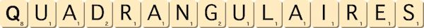 quadrangulaires quadrangulaires