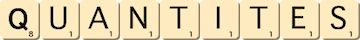 quantites quantites