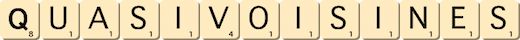 quasi-voisines quasi-voisines