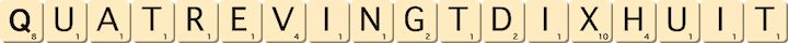 quatre-vingt-dix-huit quatre-vingt-dix-huit