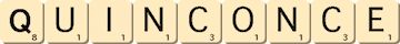 quinconce quinconce