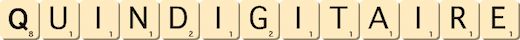 quindigitaire