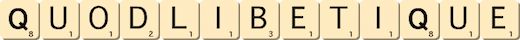 quodlibetique