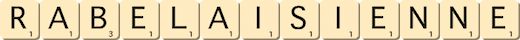rabelaisienne