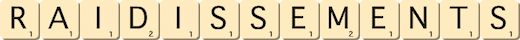 raidissements raidissements