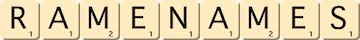 ramenames ramenames