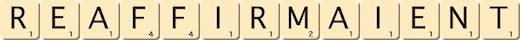 reaffirmaient reaffirmaient