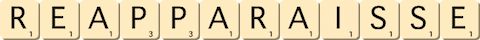 reapparaisse reapparaisse
