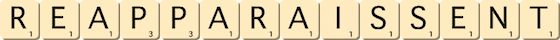 reapparaissent reapparaissent