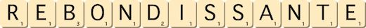 rebondissante rebondissante