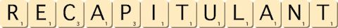 recapitulant recapitulant