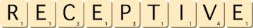 receptive receptive