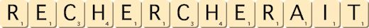 rechercherait rechercherait