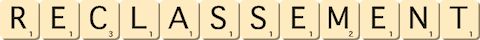 reclassement