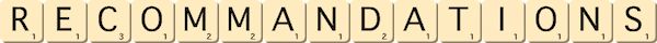recommandations recommandations