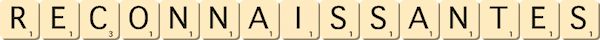 reconnaissantes