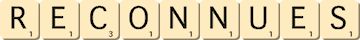 reconnues reconnues