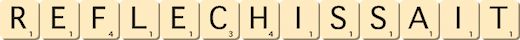 reflechissait