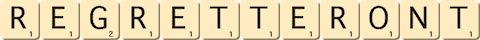 regretteront regretteront