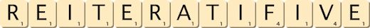 reiteratif--ive