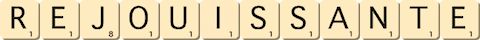 rejouissante