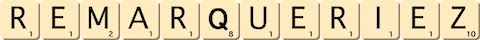 remarqueriez remarqueriez
