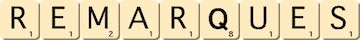 remarques remarques