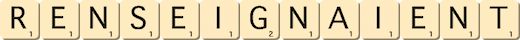 renseignaient