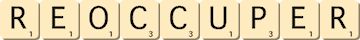 reoccuper reoccuper