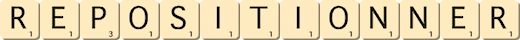 repositionner