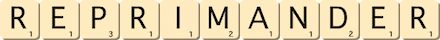 reprimander reprimander